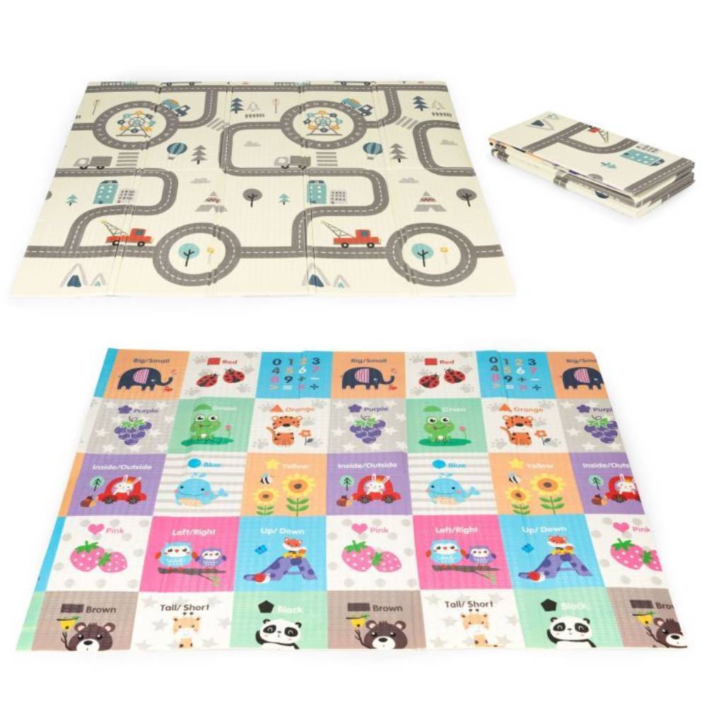 01 edukativna pjenasta podloga dvostrana sarene zivotinje