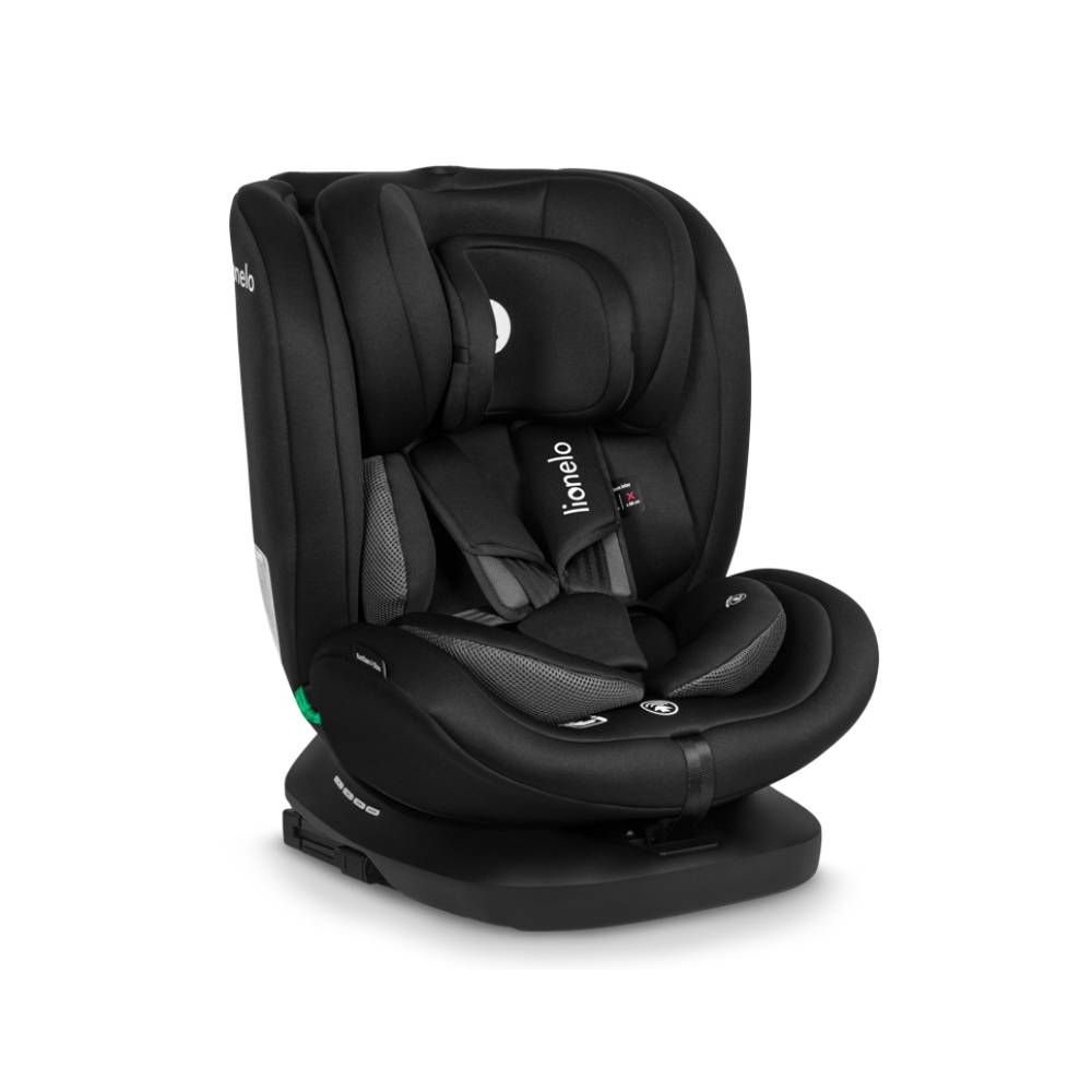 01 lionelo autosjedalica bastiaan i size 0 36 kg 40 150 cm 360 black carbon