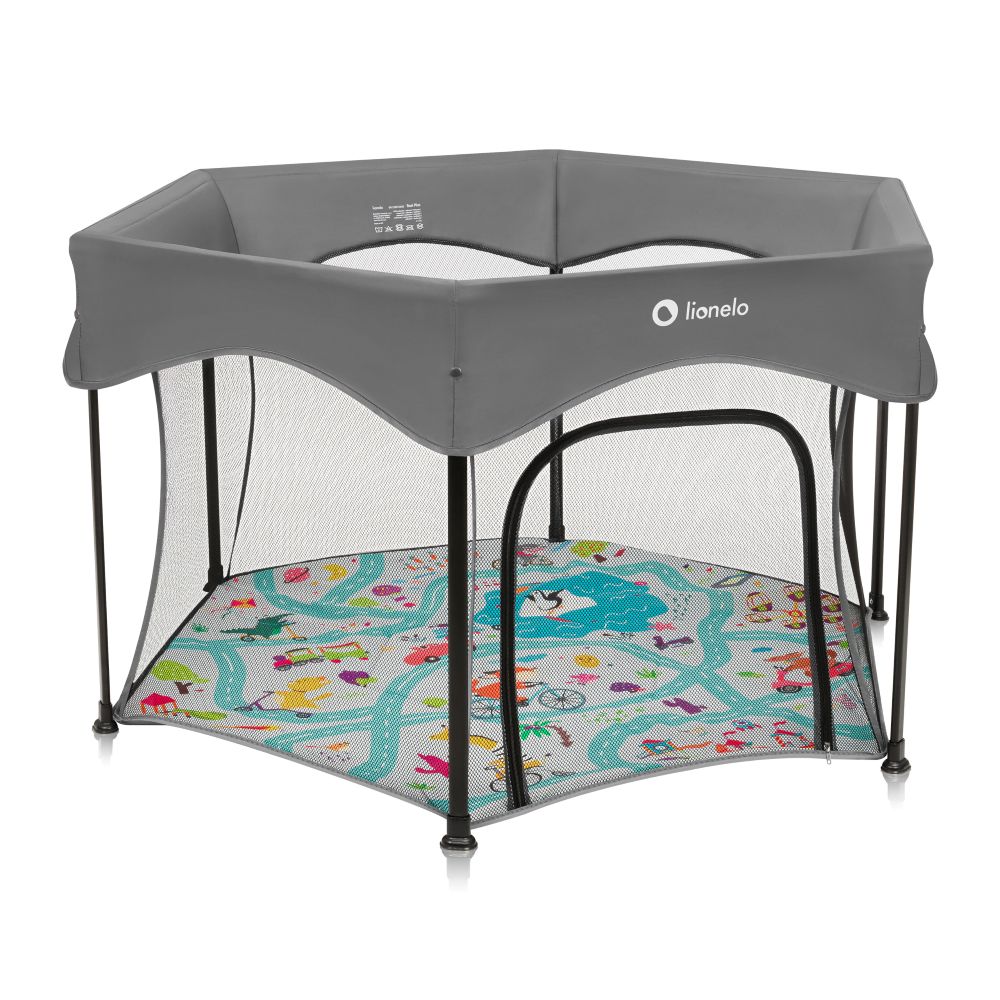 01 lionelo djecja igraonicavrtic roel plus hexagon 6 kutna grey multicolorjpg