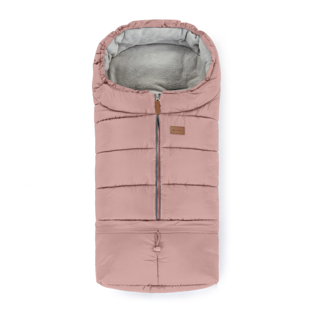 01 petitemars footmuff jibot 3 in 1 dusty pink