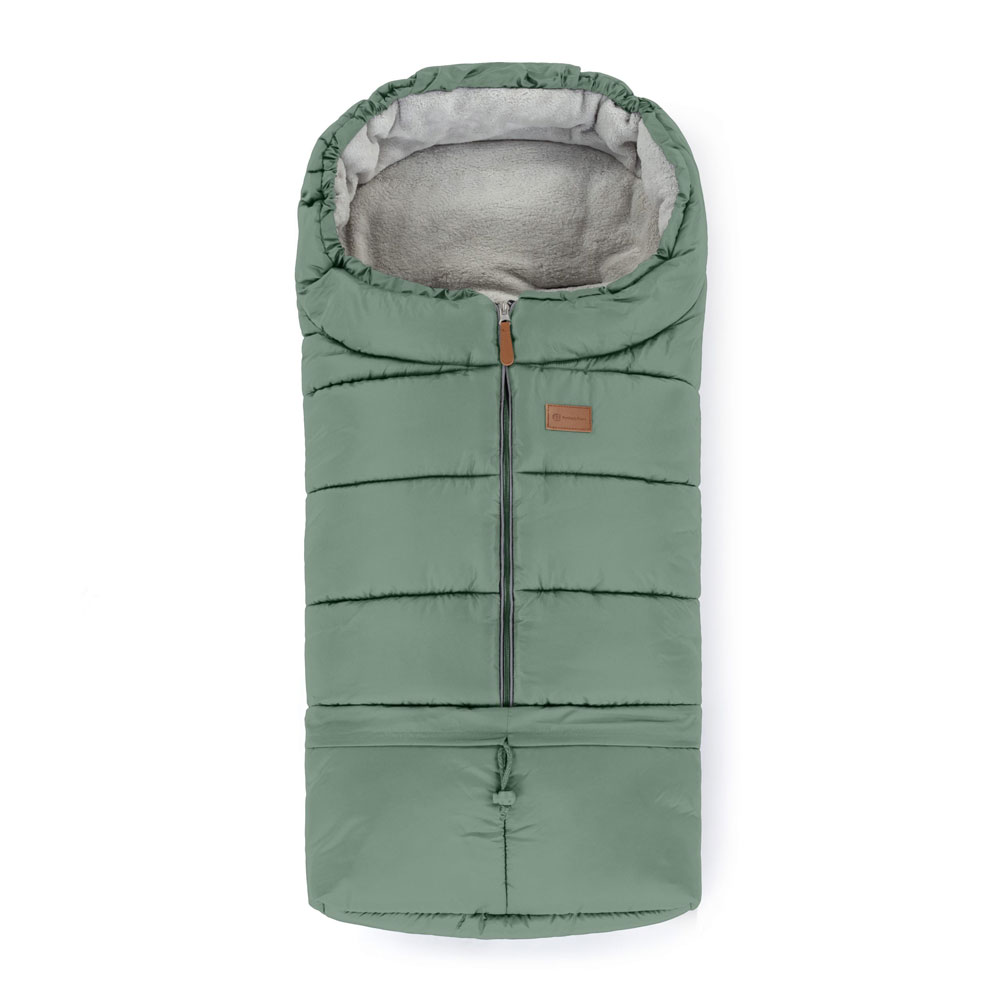 01 petitemars footmuff jibot 3 in 1 pale eucalypt 1