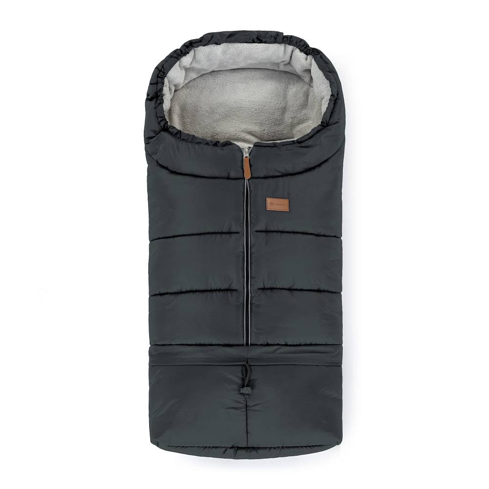 01 petitemars footmuff jibot 3 u 1 zimska vreca za kolica charcoal grey