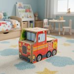 02 ecotoys drveni set za vatrogasnu postaju garaza s dodacimajpg