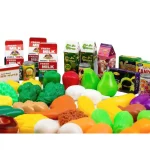 02 plastican set hrane povrce s dodacima 120 komada