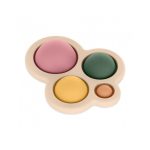 02petitemars silikonski senzorni pop it chill out 6 m dusty rose