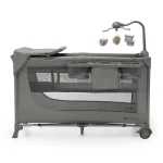 03kinderkraft putni krevetic s dodacima 3u1 joy 2 dark grey