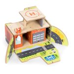 04 ecotoys drveni set za vatrogasnu postaju garaza s dodacimajpg