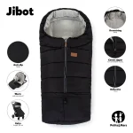 04 petitemars footmuff jibot 3 u 1 zimska vreca za kolica ink black