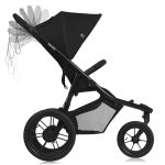 04lionelo azura sportska kolica s tri kotaca black onyx