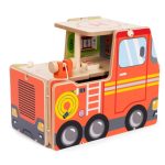 06 ecotoys drveni set za vatrogasnu postaju garaza s dodacimajpg