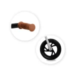 08 momi breki balans bicikl s kocnicom sivi