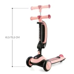 09 kinderkraft romobil halley stone rose pink