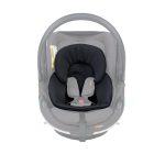 11039351 3 BeSafe Go Beyond Preemie Inlay SoftBreeze Black front ghost 2