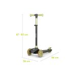 12 lionelo romobil jessy led grey green