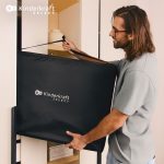 15 kinderkraft travel cot moon dream blackjpg