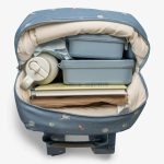 Kids Backpack Spaceship Dusty Blue 6 2