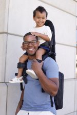 MiniMeis Black Premium Backpack Lifestyle 2 2