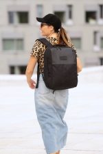 MiniMeis Black Premium Backpack Lifestyle 3 2