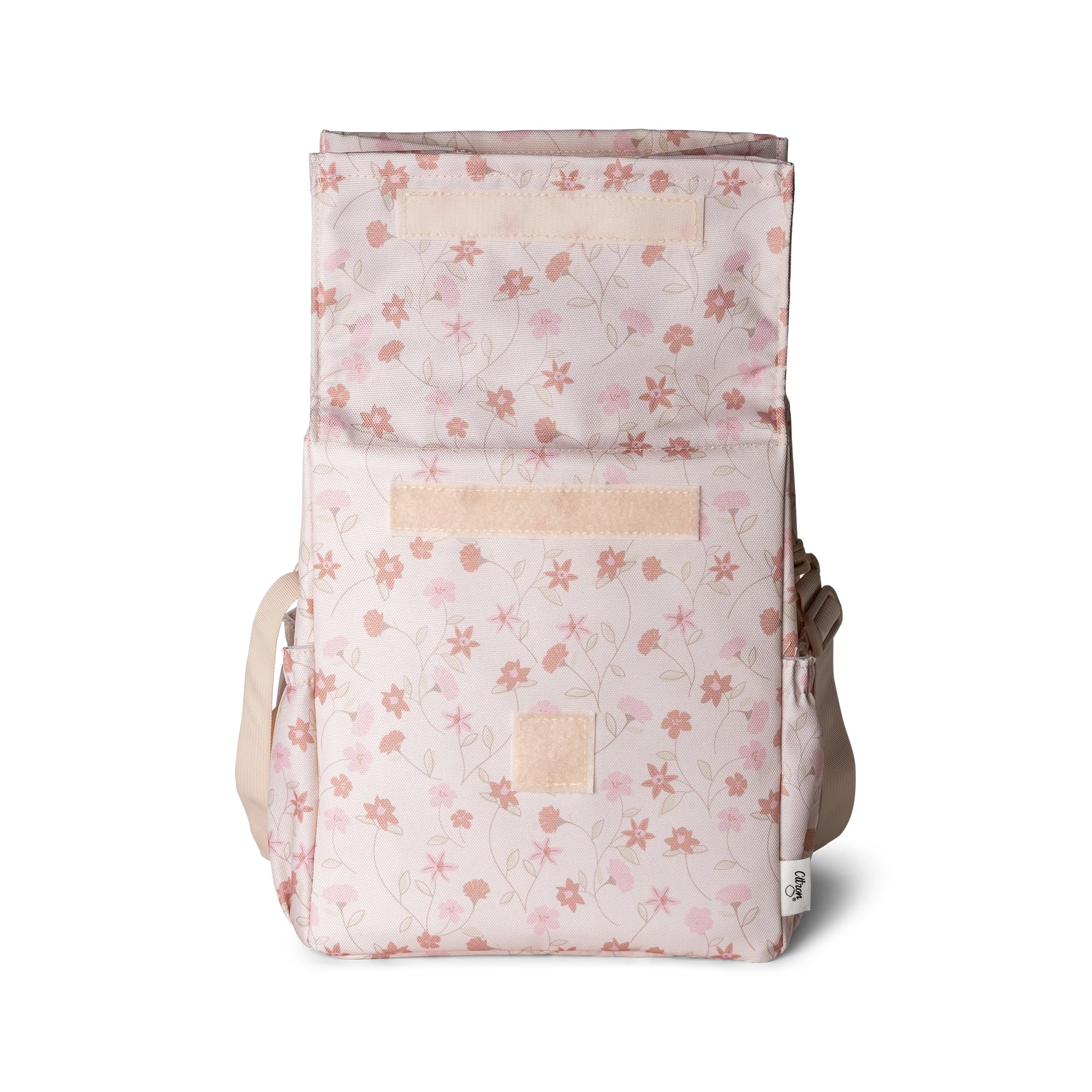 Thermal Roll Up Lunch Bag Flowers 3 4