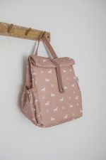 Thermal Roll Up Lunch Bag Unicorn Blush Pink Lifestyle 2 2