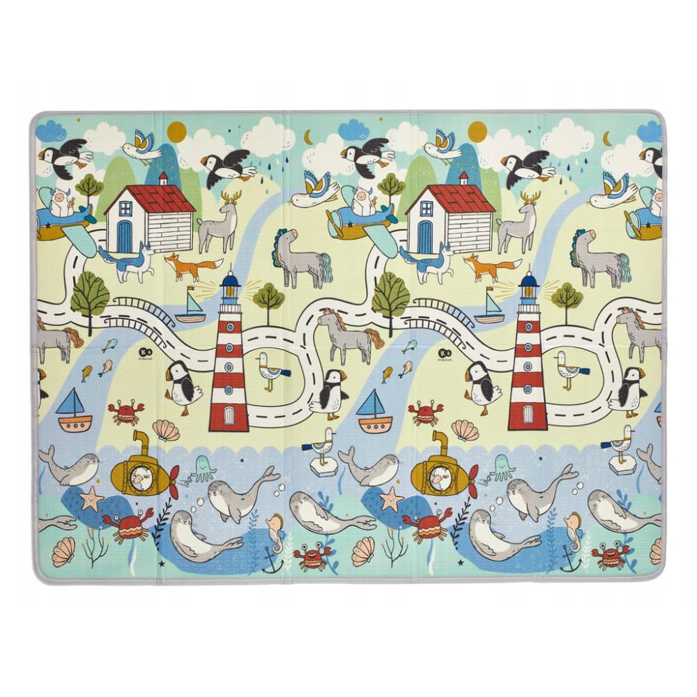 kinderkraft dvostrana podloga za igru matty2 01 1