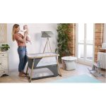 kinderkraft putni krevetic sofi siva 16