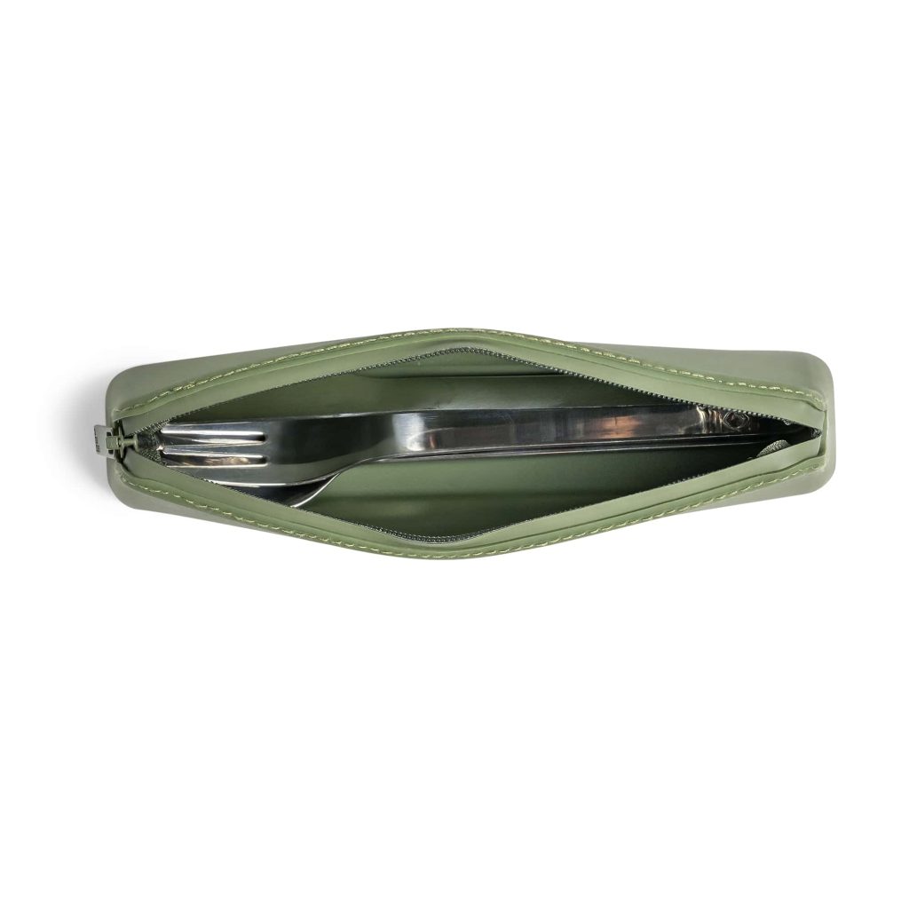 2023 SS Cutlery Pouch Green 6