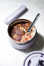 Large Thermal Food Jar 400ml Purple Lifestyle 5