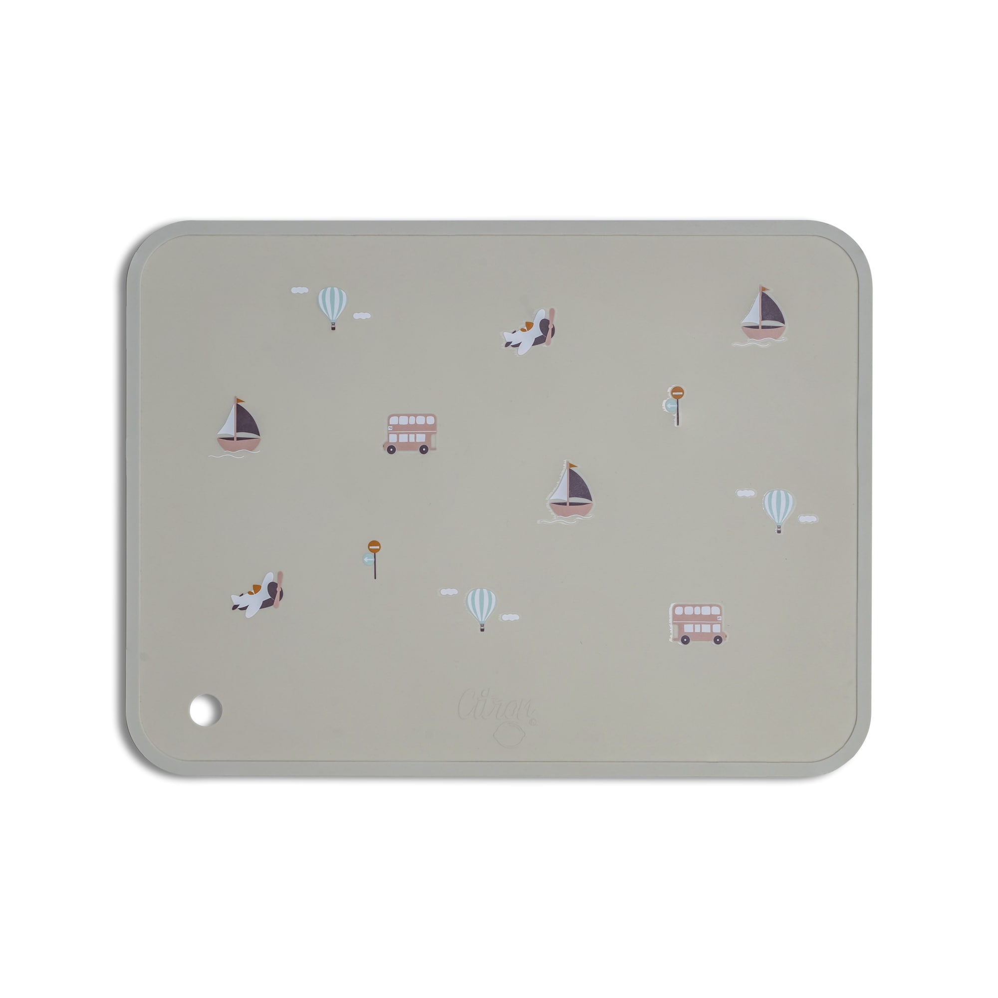 Z1084 Silicone Placemat Rectangle Vehicles Main Z1084 Silicone Placemat Rectangle Vehicles Main