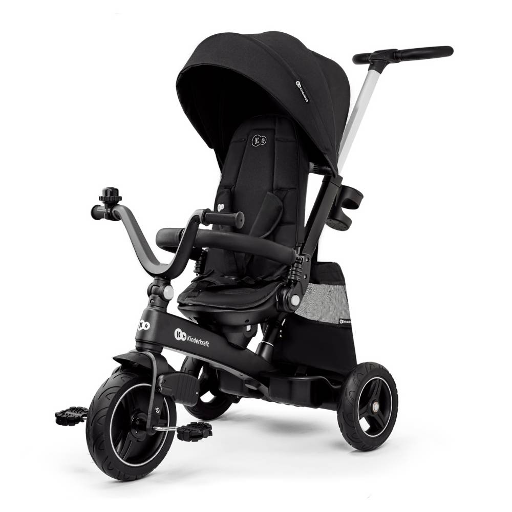 01 kinderkraft tricikl easytwist crna