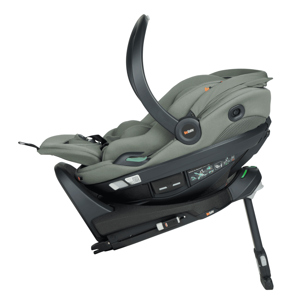 11043219 BeSafe Go Beyond MeadowGreen SoftBreeze Bundle Side Rear facing Lay flat scaled 1