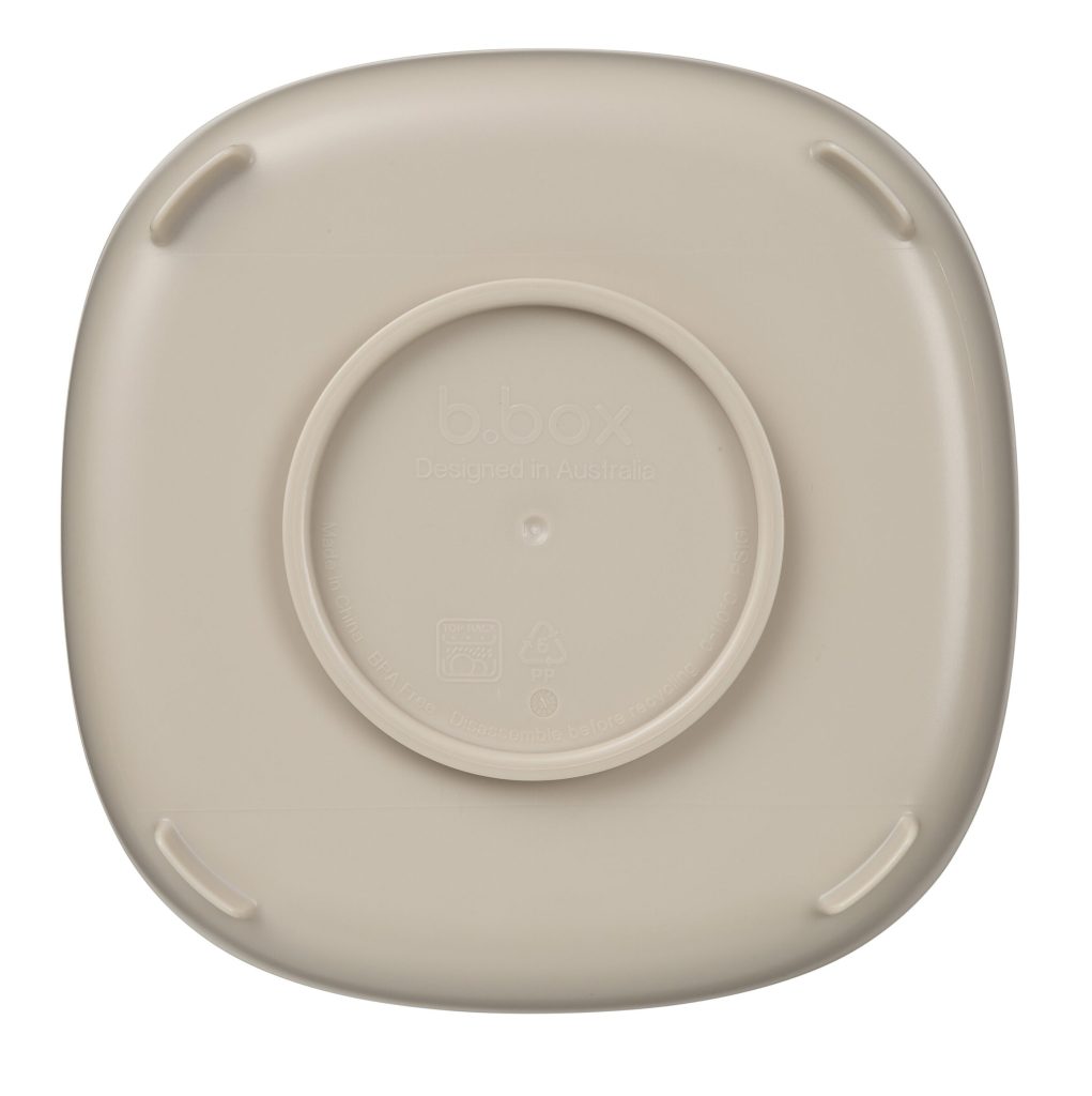 Divided Suction Plate Latte 2B