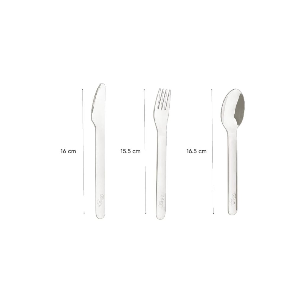 Z1005 Stainless Steel Cutlery Set with Case Dark Blue Extra 1