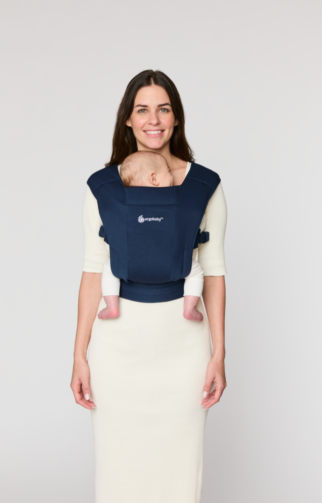 ergobaby embrace carrier mid blue studio 2